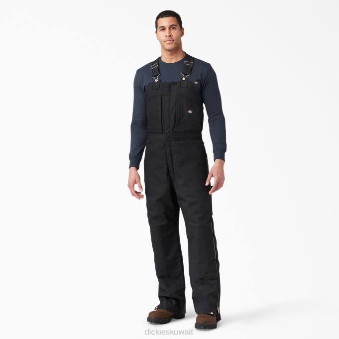 Dickies رجال وزرة مريلة معزولة بطة أسود (bk) ثياب 84441443