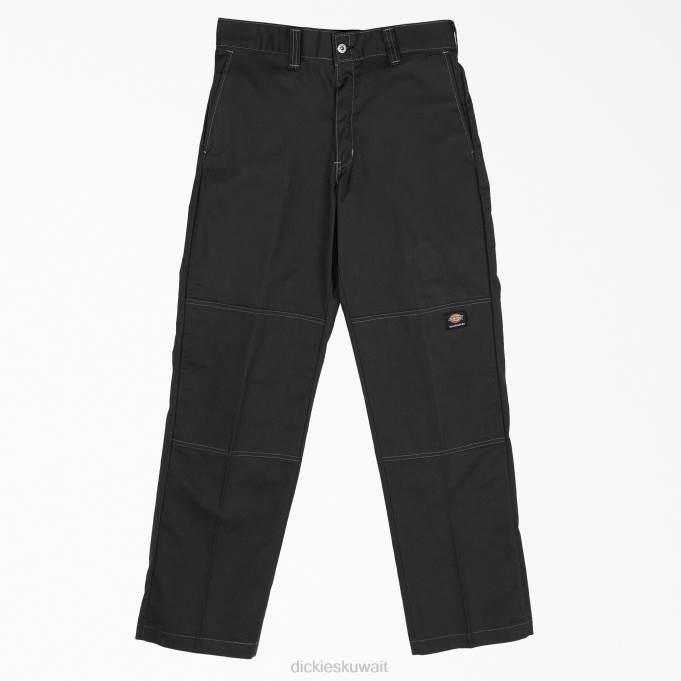 Dickies رجال السراويل التزلج مزدوج الركبة أسود (bk) ثياب 8444161