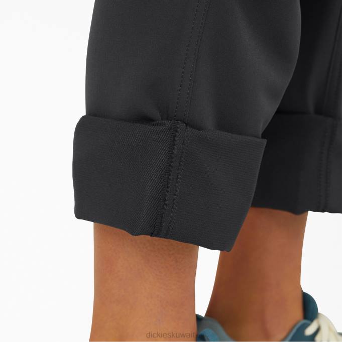 Dickies نحيف التبريد لفة متابعة السراويل أسود (bk) ملابس العمل 84441618