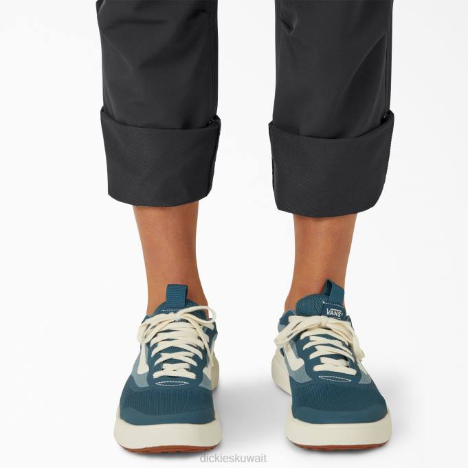 Dickies نحيف التبريد لفة متابعة السراويل أسود (bk) ملابس العمل 84441618