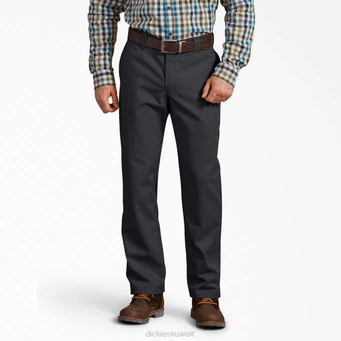 Dickies رجال نشط الخصر السراويل العادية أسود (bk) ملابس العمل 8444168