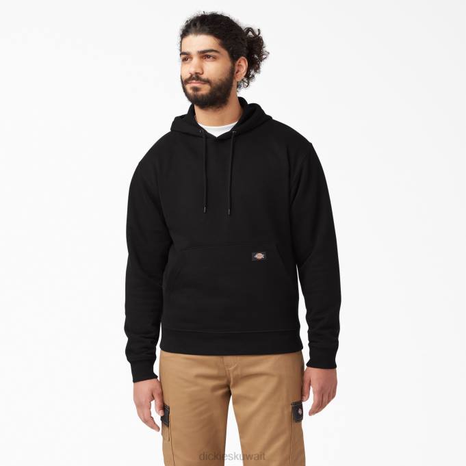 Dickies رجال هوديي الصوف منتصف الوزن أسود (bk) ثياب 8444982