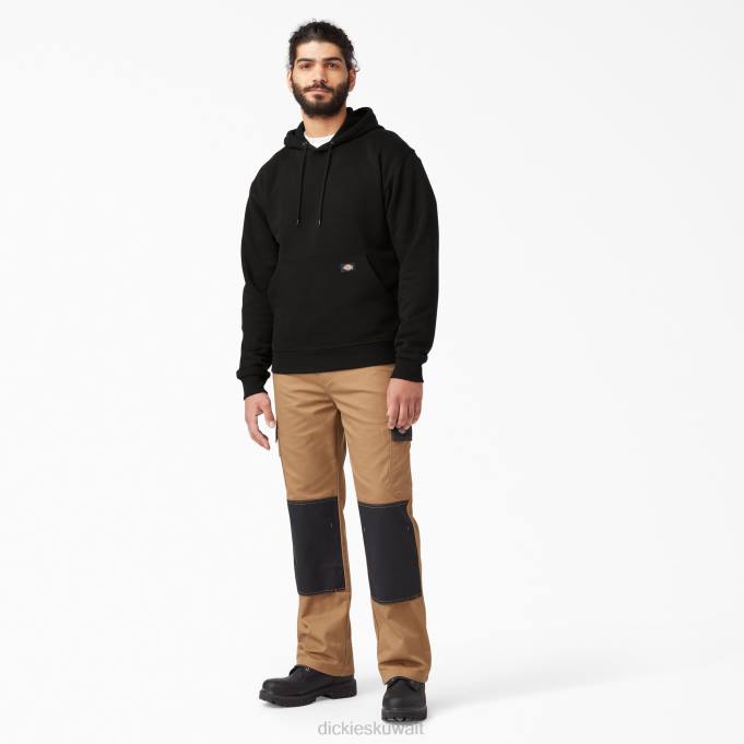 Dickies رجال هوديي الصوف منتصف الوزن أسود (bk) ثياب 8444982