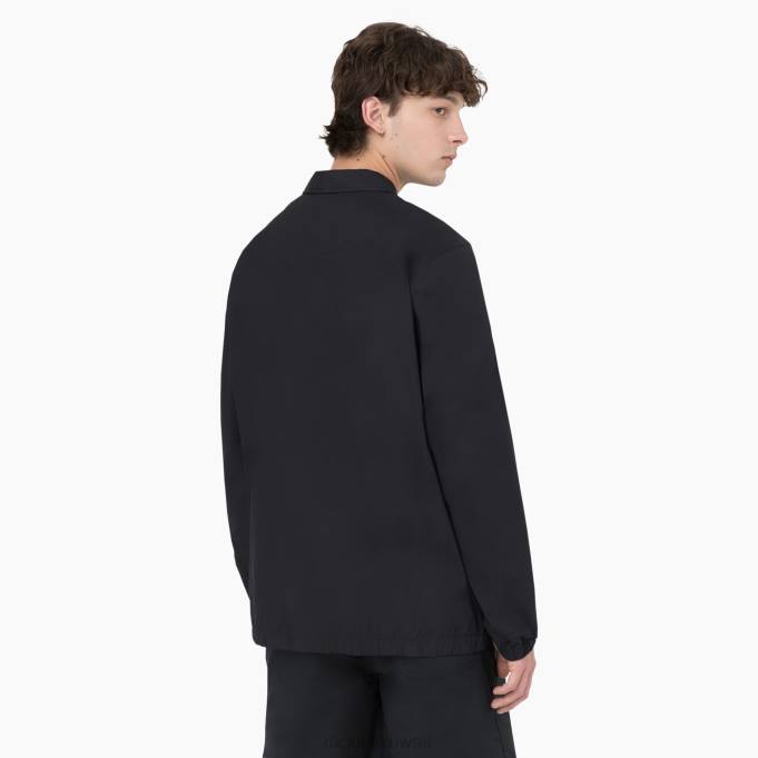 Dickies رجال منح التزلج على سترة التمرير أسود (bkx) ثياب 84441049