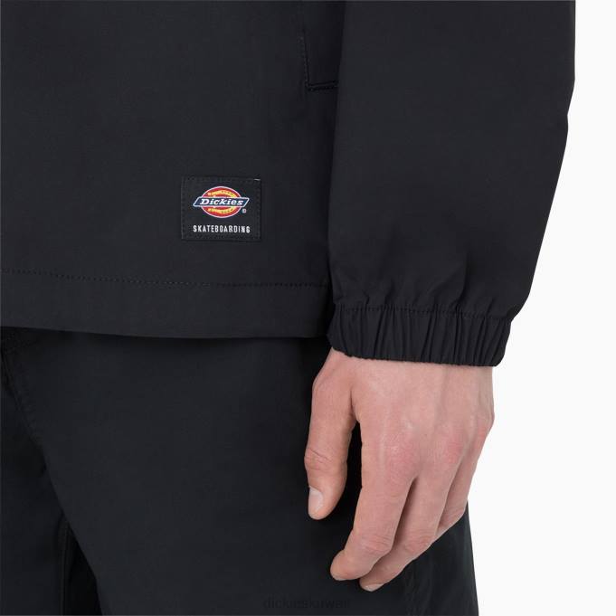 Dickies رجال منح التزلج على سترة التمرير أسود (bkx) ثياب 84441049