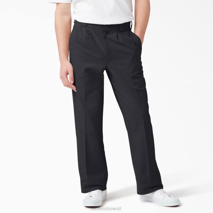 Dickies رجال بنطلون مطوي شاتوم أسود (bkx) ثياب 8444275