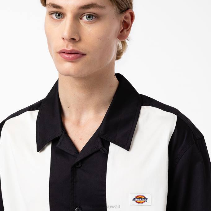 Dickies رجال ويستوفر قميص طويل الأكمام أسود (bkx) ثياب 8444837