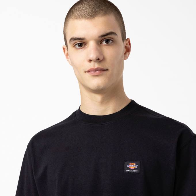 Dickies رجال تزلج جبل فيستا تي شيرت أسود (bkx) ثياب 8444929