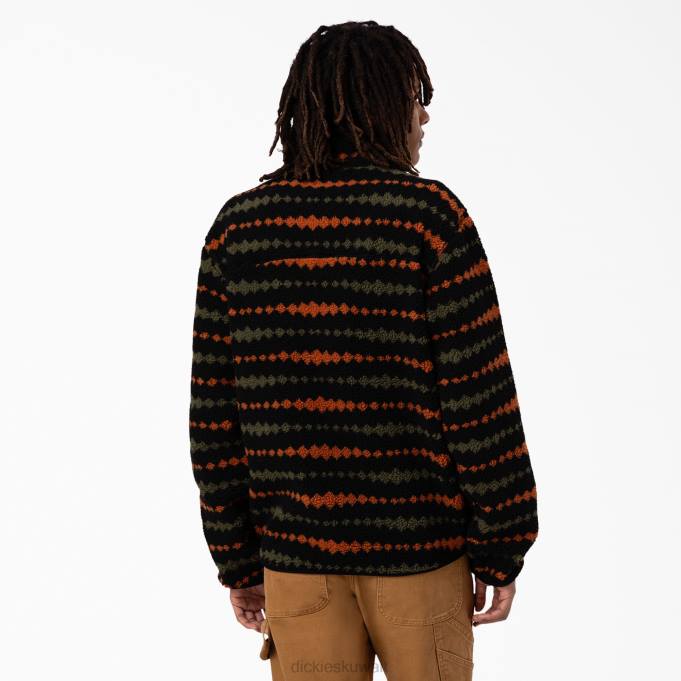 Dickies رجال سترة فالكفيل الصوف أسود / أخضر عسكري (bmn) ثياب 84441164