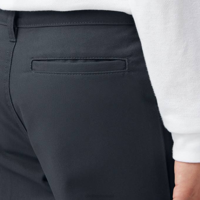 Dickies أطفال سروال كلاسيكي ملائم رمادي فحمي (ch) ثياب 84442656