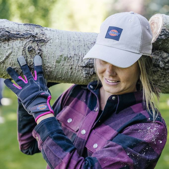 Dickies نحيف قفازات الأداء رمادي فحمي (ch) مُكَمِّلات 84443015