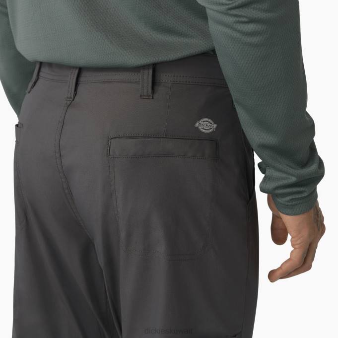 Dickies رجال سروال التبريد الهجين رمادي فحمي (ch) ملابس العمل 844462