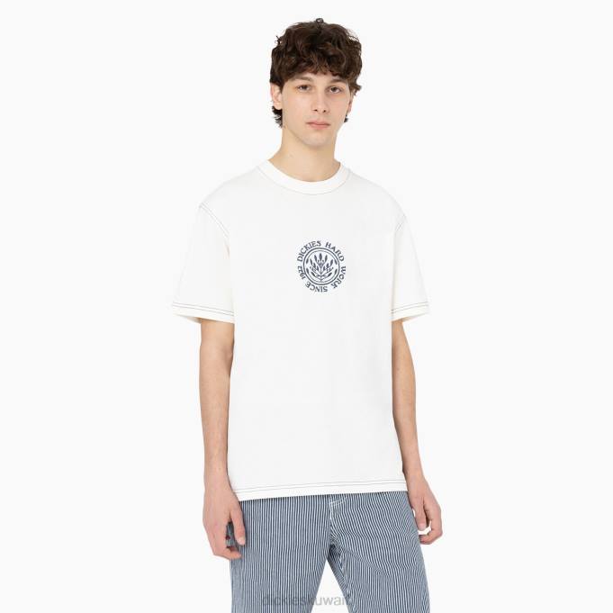 Dickies رجال تي شيرت بأكمام قصيرة سحابة (cl9) ثياب 8444873