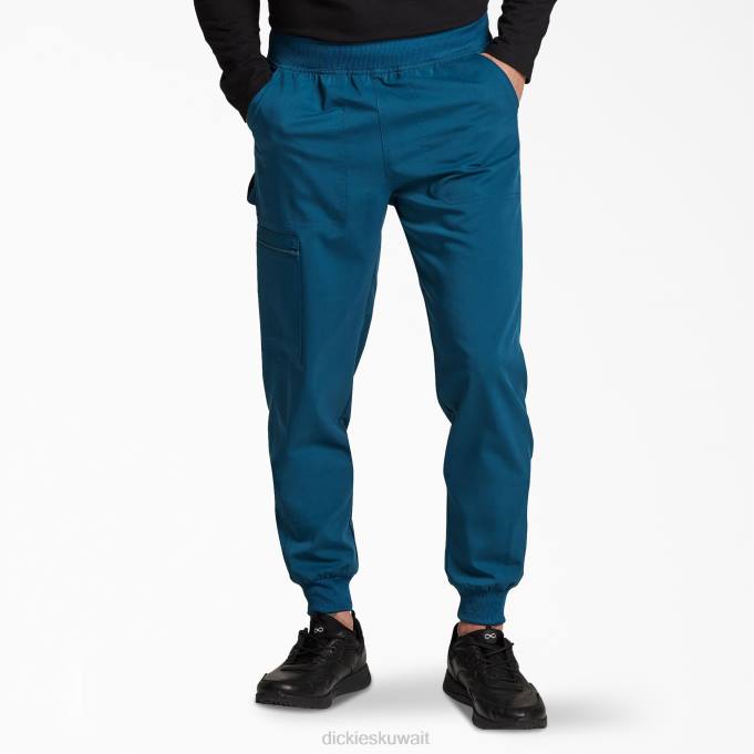 Dickies رجال سروال عداء ببطء التوازن منتصف الارتفاع فرك الكاريبي الأزرق (crb) ثياب 84441386