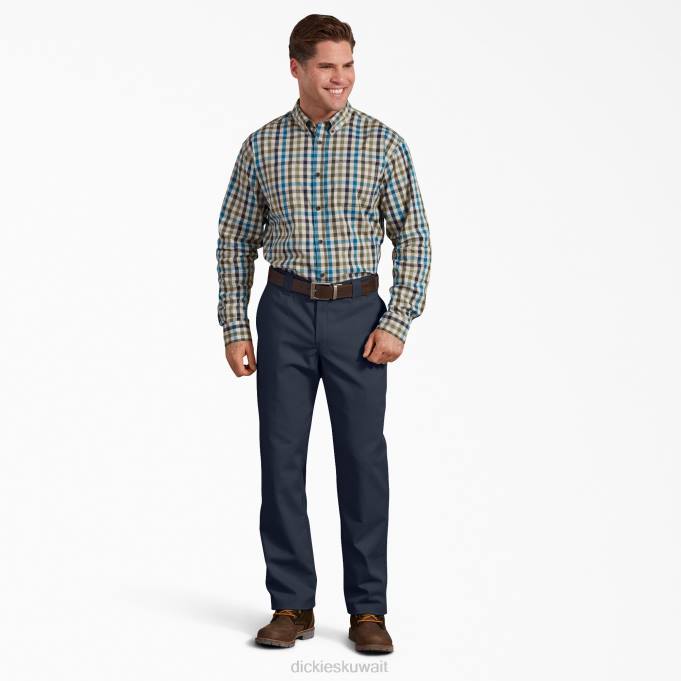 Dickies رجال نشط الخصر السراويل العادية البحرية الداكنة (dn) ملابس العمل 8444170