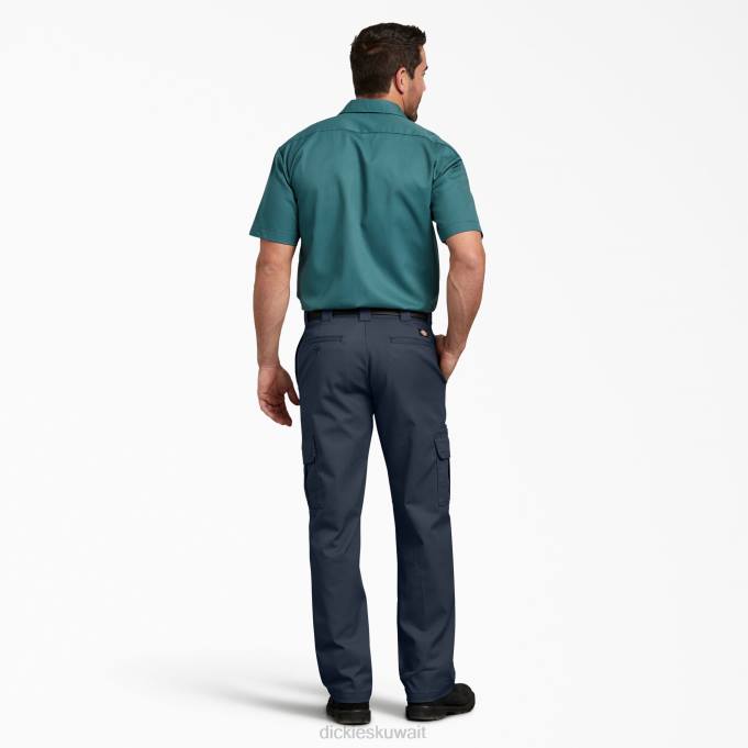 Dickies رجال سروال كارغو فليكس عادي البحرية الداكنة (dn) ثياب 844435