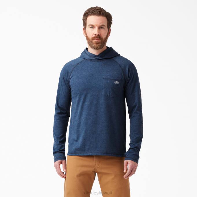 Dickies رجال قميص الشمس أداء التبريد هيذر البحرية الداكنة (dnh) ثياب 8444654