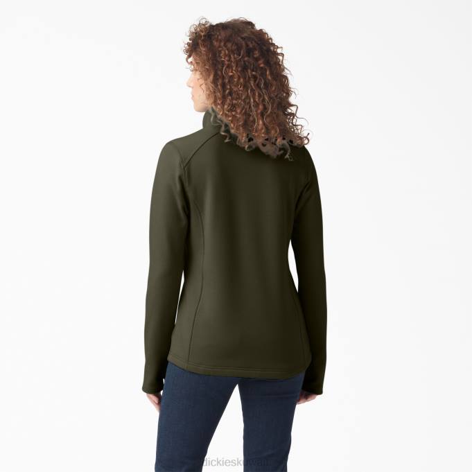 Dickies نحيف duratech مافريك الصوف نصف المفاجئة الطحلب الأخضر (مللي ثانية) ثياب 84442362