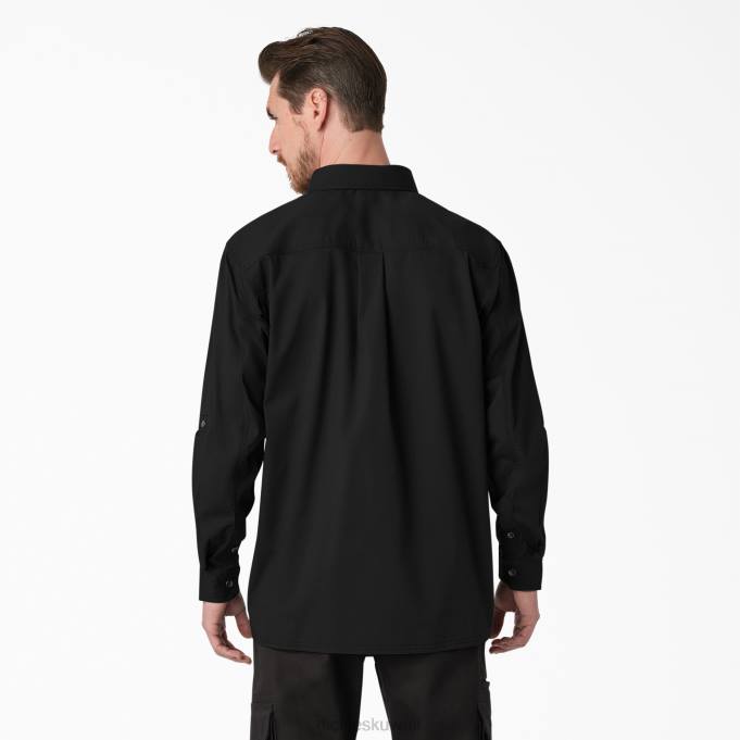 Dickies رجال قميص duratech ranger ripstop أسود (bk) ملابس العمل 8444686