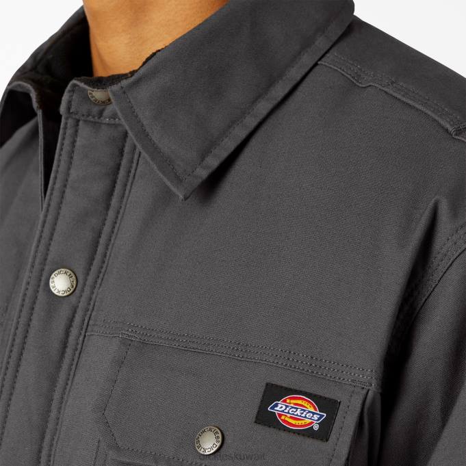 Dickies رجال سترة قميص بطة فليكس مع dwr سليت جراي (sl) ثياب 84441016