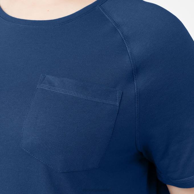 Dickies نحيف بالإضافة إلى تي شيرت تبريد قصير الأكمام البحرية الديناميكية (dy2) ثياب 84441588