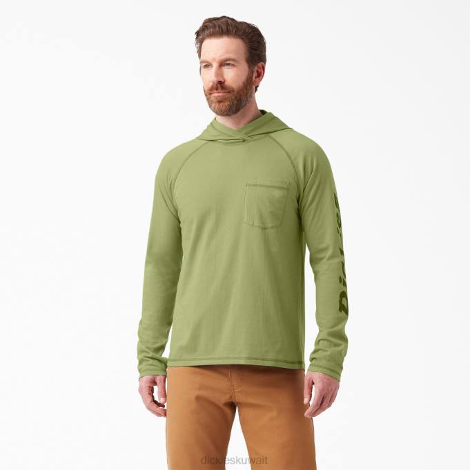 Dickies رجال قميص الشمس أداء التبريد السرخس (e2r) ثياب 8444656