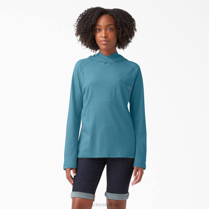 Dickies نحيف قميص الشمس أداء التبريد السماء العميقة (esd) ثياب 84441662