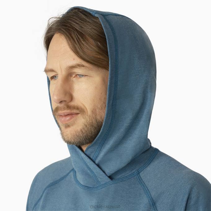 Dickies رجال قميص الشمس أداء التبريد السماء العميقة (esd) ثياب 8444655