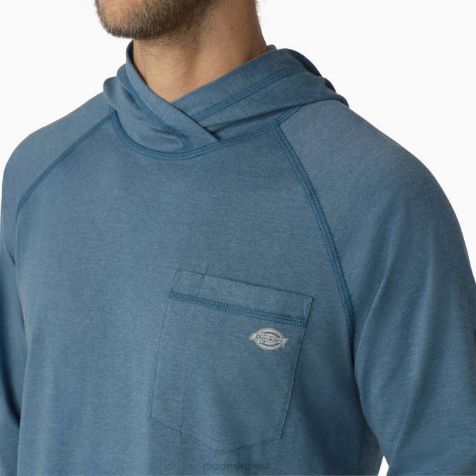 Dickies رجال قميص الشمس أداء التبريد السماء العميقة (esd) ثياب 8444655