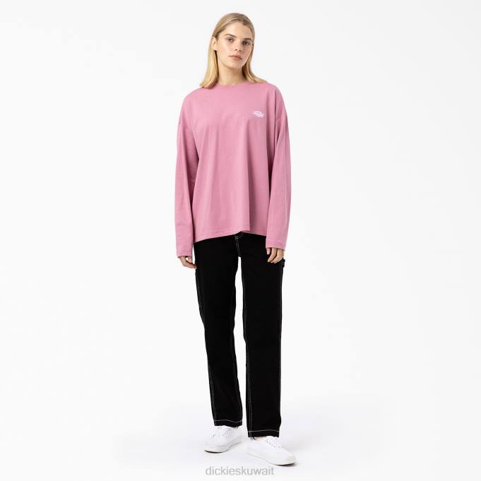 Dickies نحيف تي شيرت سمرديل بأكمام طويلة قفاز الثعلب (f2g) ثياب 84441989