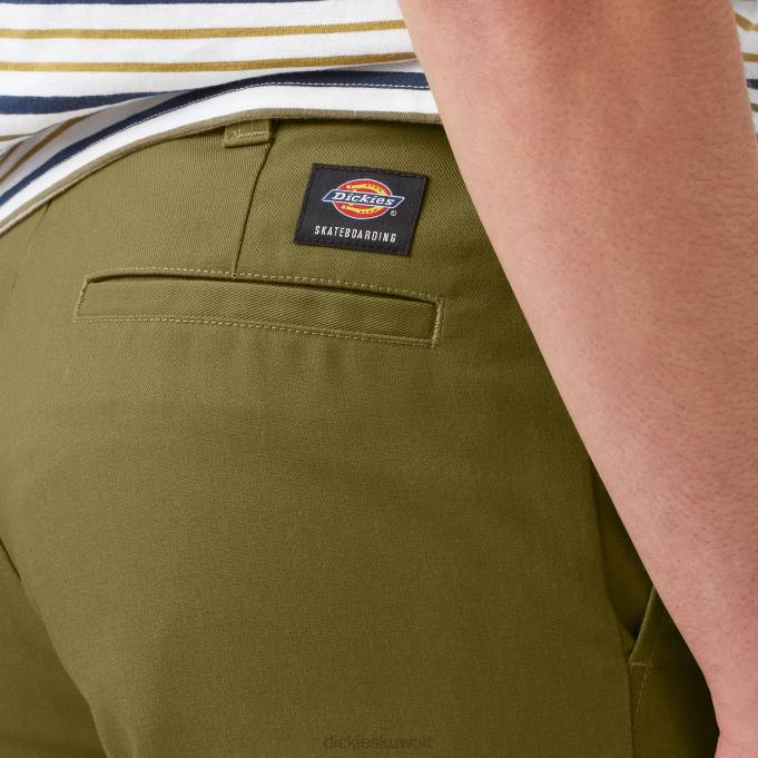 Dickies رجال سروال تويل عادي مناسب للتزلج الطحلب الأخضر (g2m) ثياب 844458