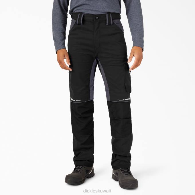 Dickies رجال السراويل أداء عمال gdt قسط أسود (ubk) ملابس العمل 8444213