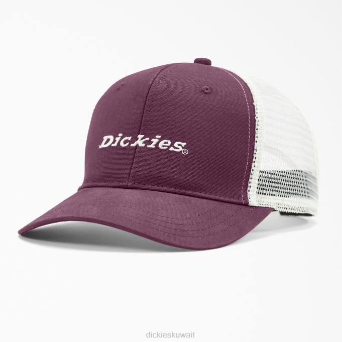 Dickies للجنسين غطاء سائق الشاحنة بلونين نبيذ العنب (gw9) مُكَمِّلات 84442864