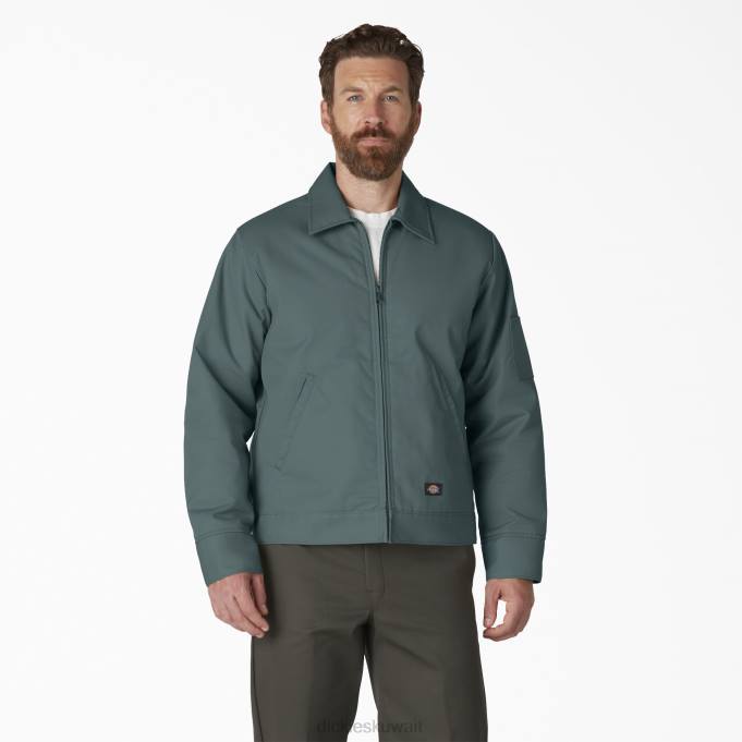 Dickies رجال سترة أيزنهاور معزولة لينكولن جرين (ln) ثياب 8444969