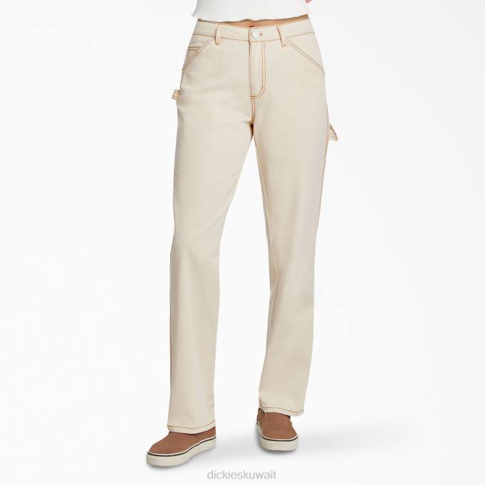 Dickies أطفال سروال نجار ملائم للاسترخاء للصغار البيج الطبيعي (nt) ثياب 84441882