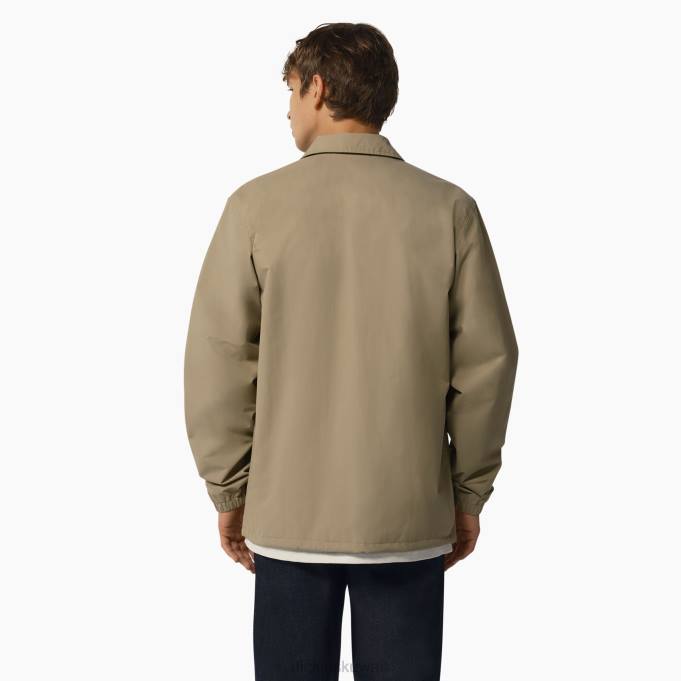 Dickies رجال سترة المدربين oakport الكاكي (خ) ثياب 8444990