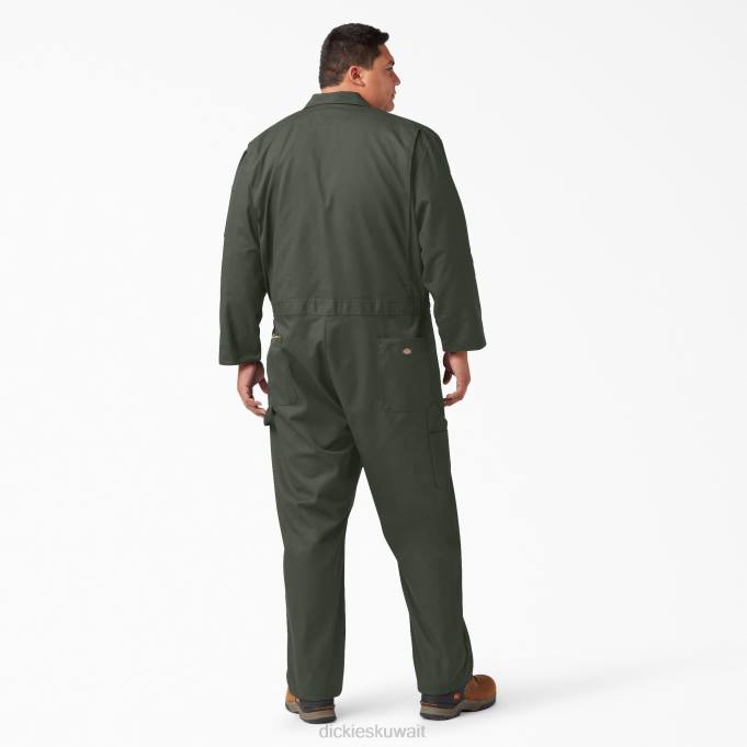 Dickies رجال معاطف فاخرة طويلة الأكمام المخلوطة الزيتون الأخضر (og) ملابس العمل 84441237