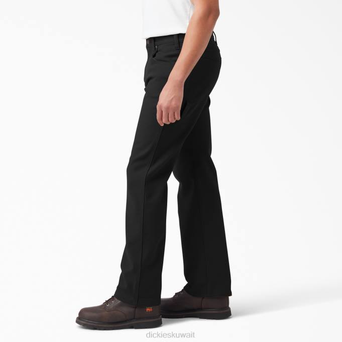 Dickies رجال الاحترار السراويل بطة المرافق مغسول بالأسود (rbk) ثياب 8444322