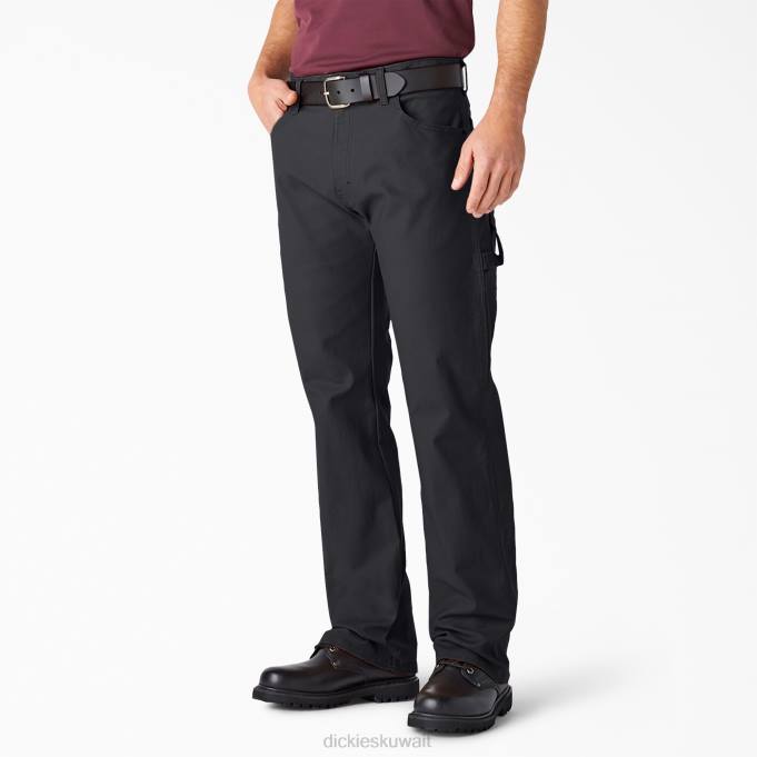 Dickies رجال سروال نجار بطة ثقيل الوزن مغسول بالأسود (rbk) ثياب 844485