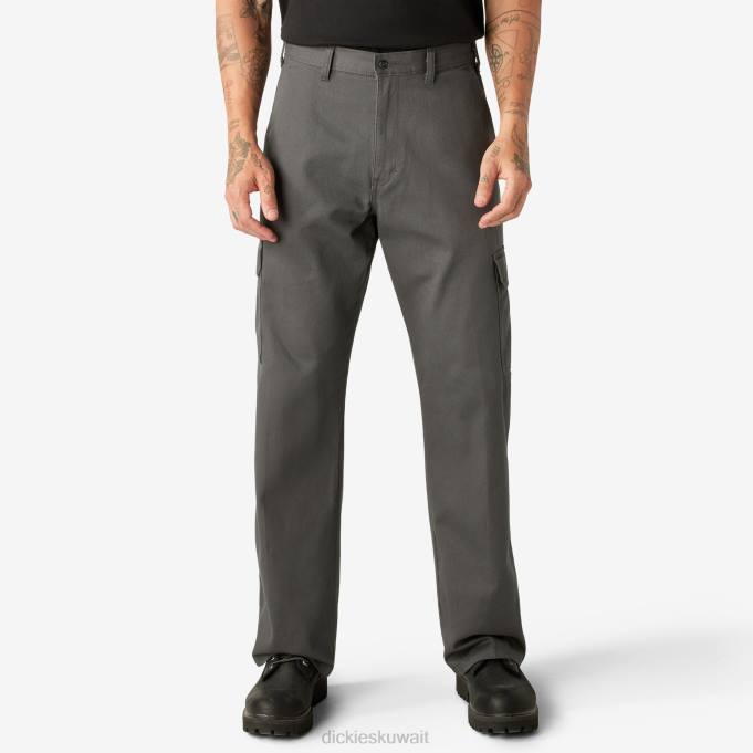 Dickies رجال سروال فضفاض ملائم فحم مغسول باللون الرمادي (rch) ثياب 844481