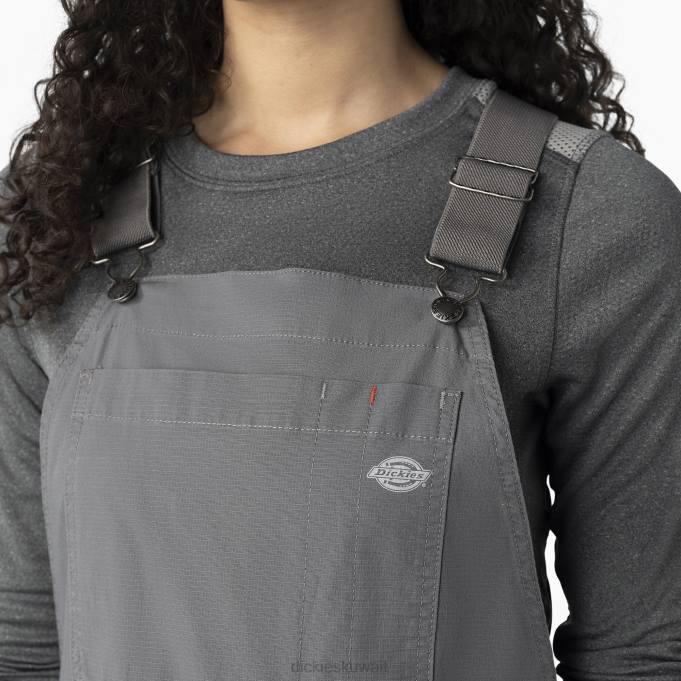 Dickies نحيف تبريد النواقص ripstop مريلة الجرافيت المغسول (rga) ثياب 84441606