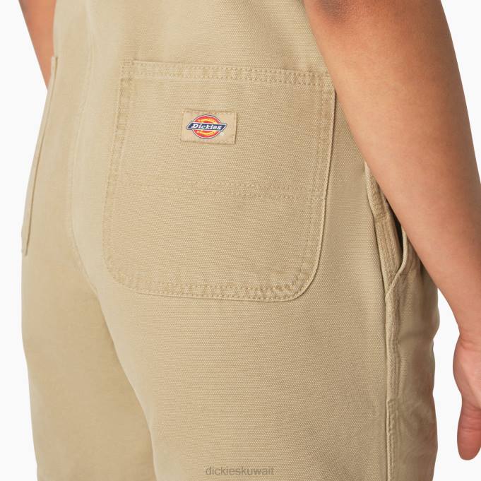 Dickies نحيف نقص مريلة البط رمال الصحراء المغسولة بالحجارة (sds) ثياب 84441914