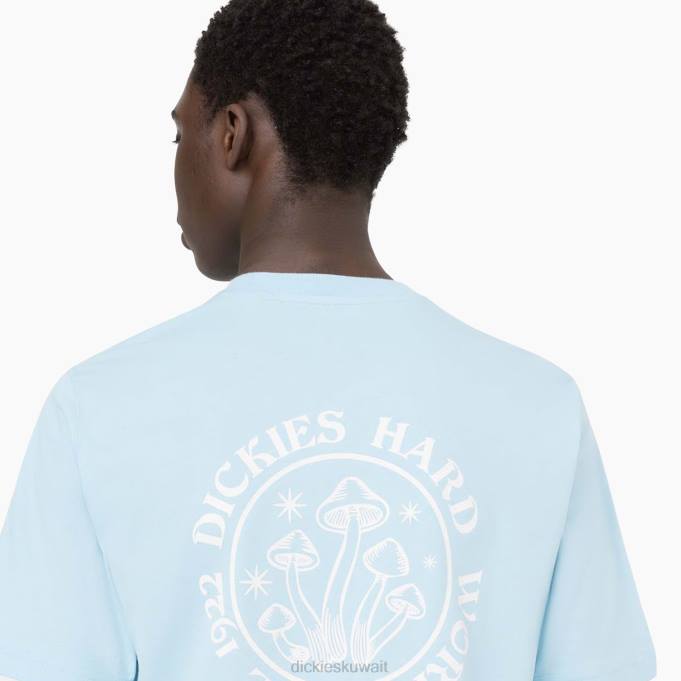 Dickies رجال تي شيرت بايسايد جاردنز بأكمام قصيرة السماء الزرقاء (su9) ثياب 8444585