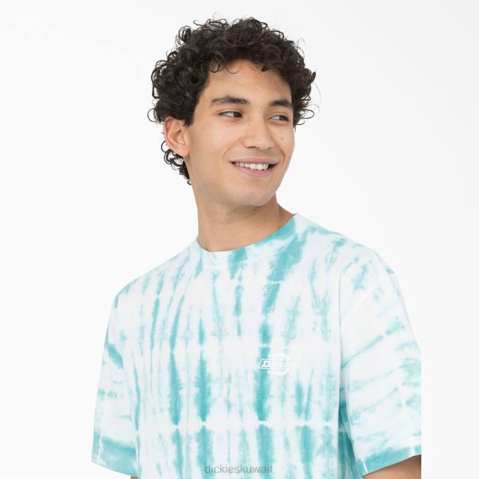 Dickies رجال تي شيرت بأكمام قصيرة من ويستفير السماء الزرقاء (su9) ثياب 8444590