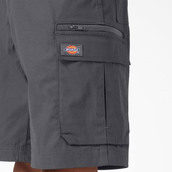 Dickies رجال temp-iq 365 شورت 11 بوصة الجرافيت الرمادي (GA) ثياب 8444475