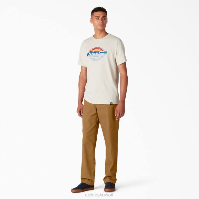 Dickies رجال سروال يتأهل للتزلج البط البني على النقيض من الغرزة العلوية (tsb) ثياب 8444106
