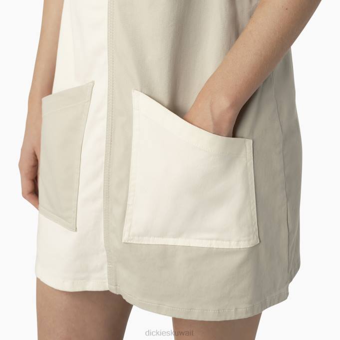 Dickies نحيف فستان مريلة بألوان متعددة كتلة لون السحابة / الصحراء (uck) ثياب 84441929