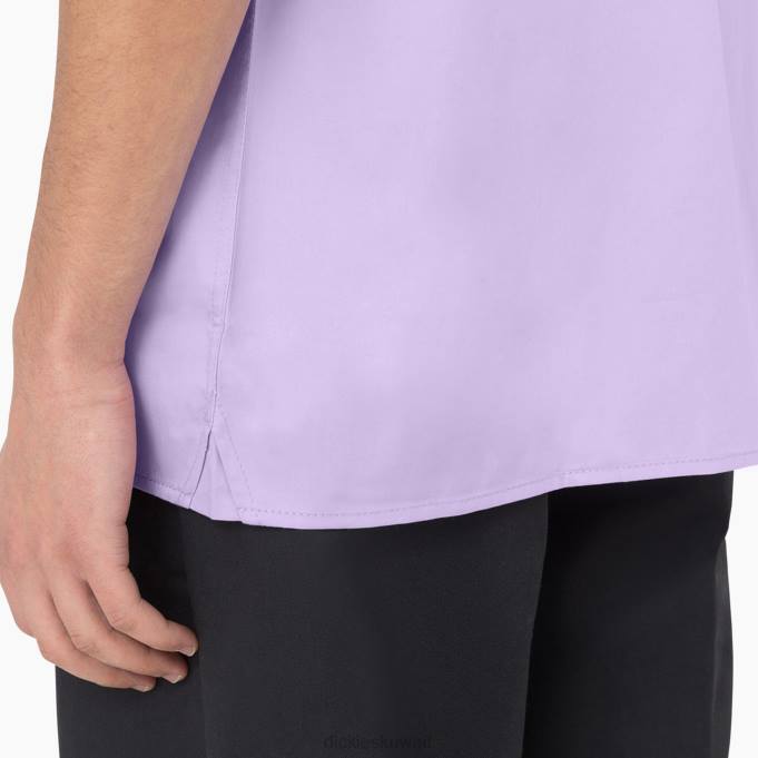 Dickies رجال ويستوفر قميص قصير الأكمام وردة أرجوانية (ur2) ثياب 8444785