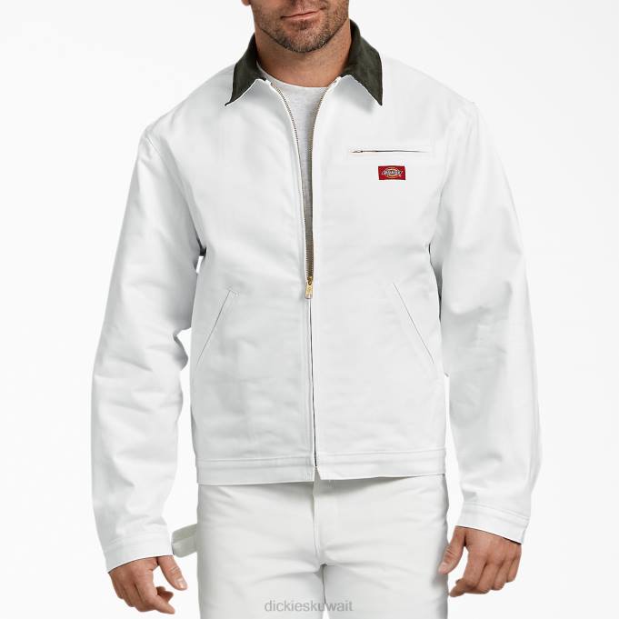 Dickies رجال سترة مبطنة من الفانيلا للرسام أبيض (wh) ثياب 84441061