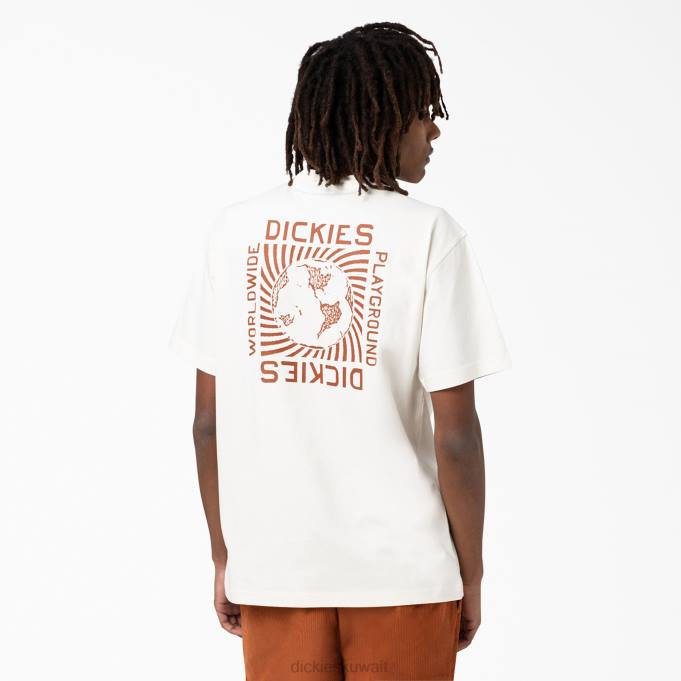 Dickies رجال تيشيرت ماربوري بأكمام قصيرة أبيض (wh) ثياب 8444803